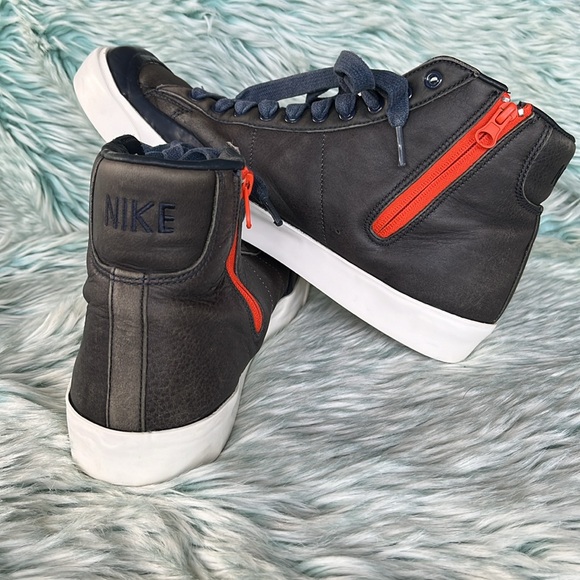Men’s Nike Zipper Side, High Top Sneakers, Size 10.5 - Picture 2 of 16